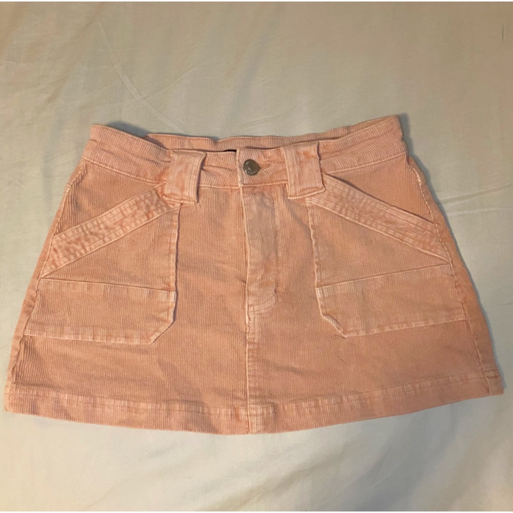 NWT PINK DENIM FOREVER 21 MICRO MINI SKIRT-SMALL